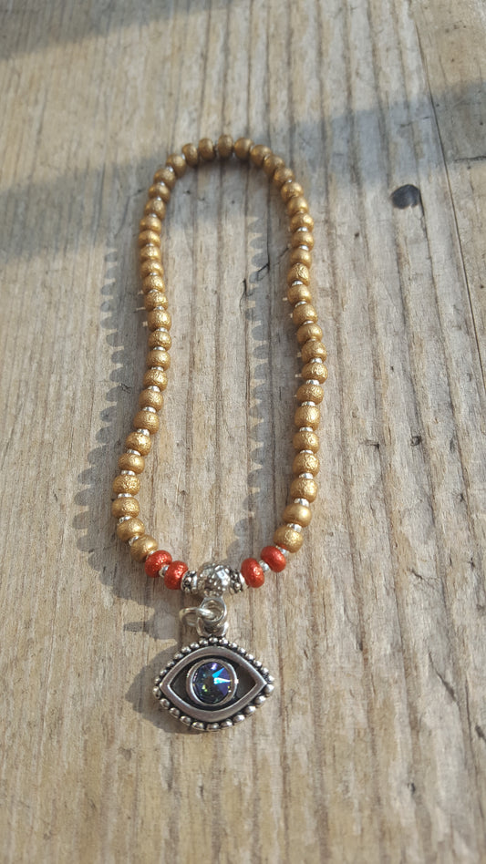 All Seeing Eye Charm Bracelet