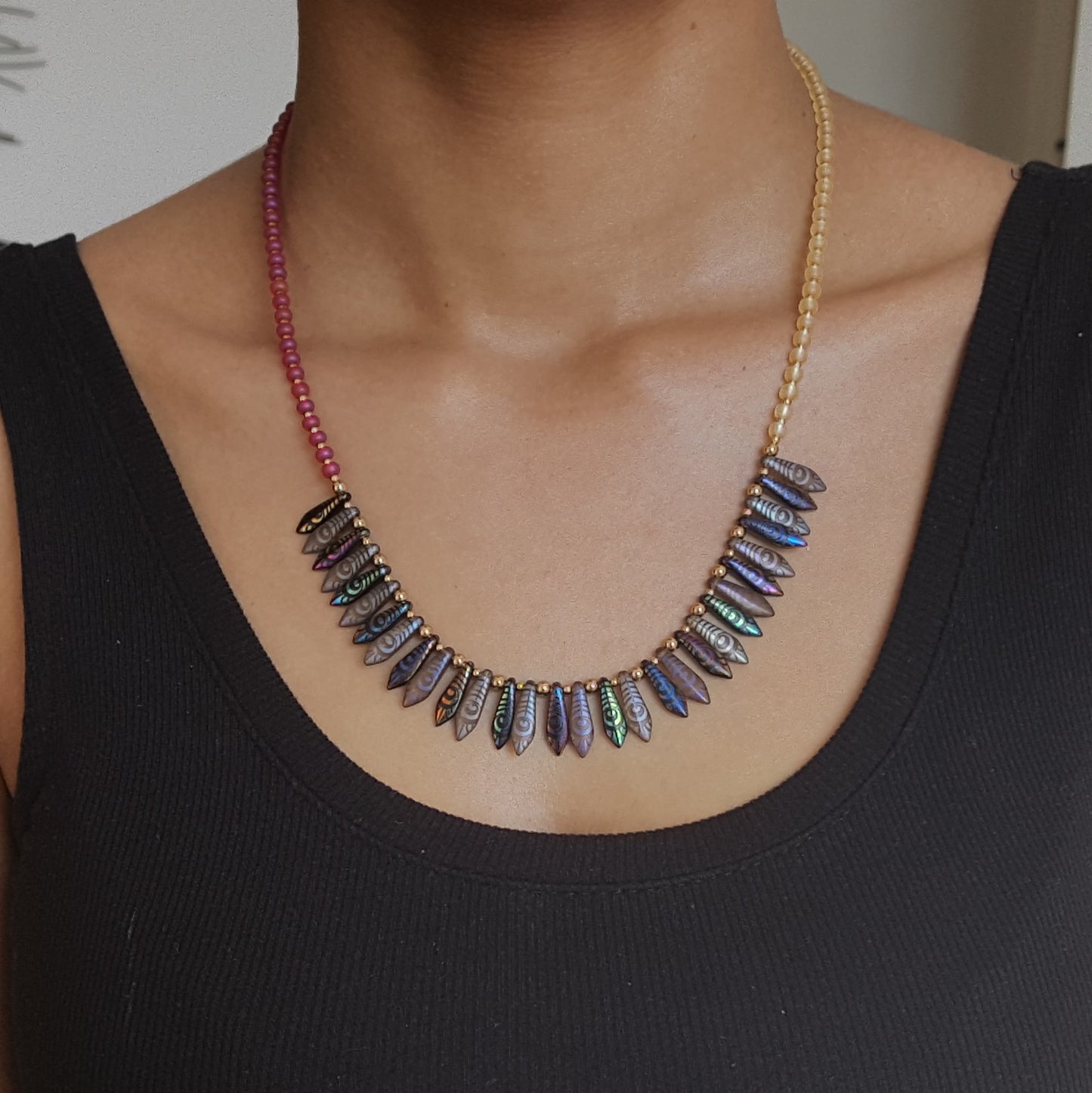 Tribal Dagger Necklace