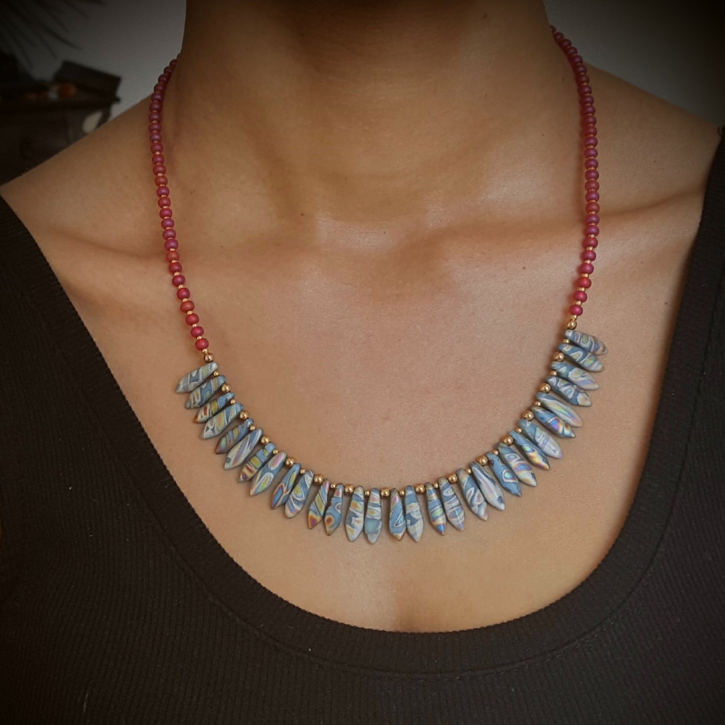 Tribal Dagger Necklace