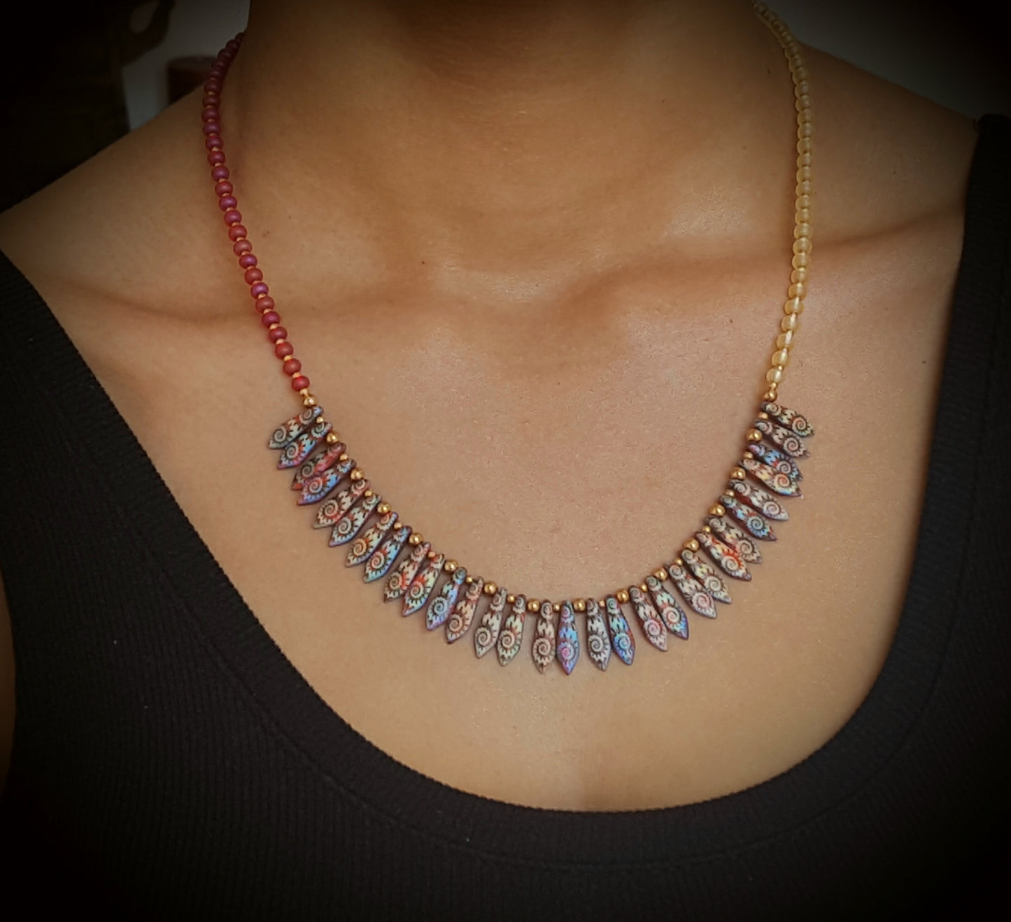 Tribal Dagger Necklace