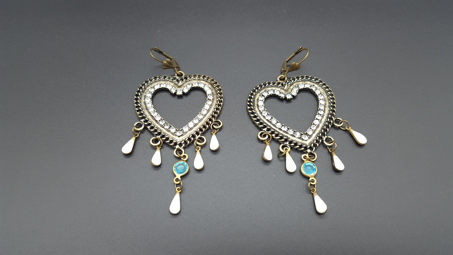 Heart Sparkle Earrings