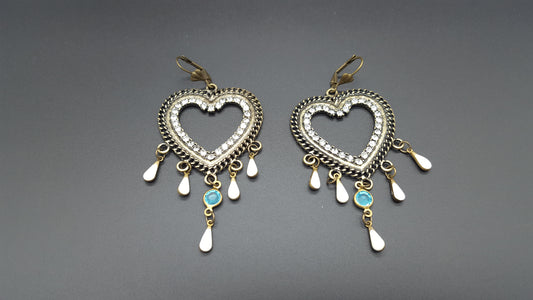 Heart Sparkle Earrings