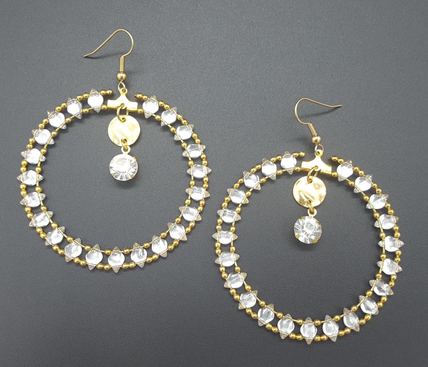 Mandala Harlequin Earrings