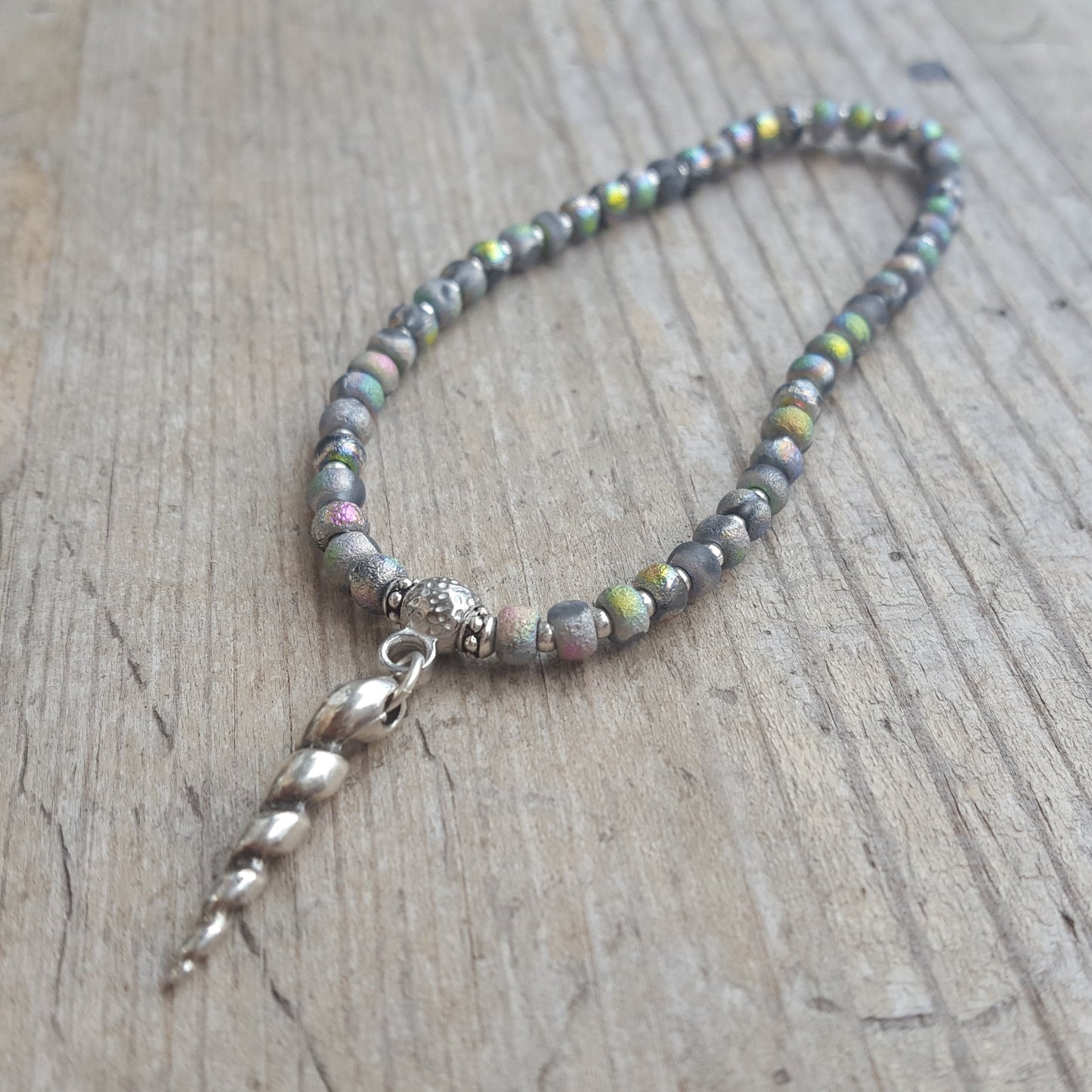 Horn Shell Charm Bracelet